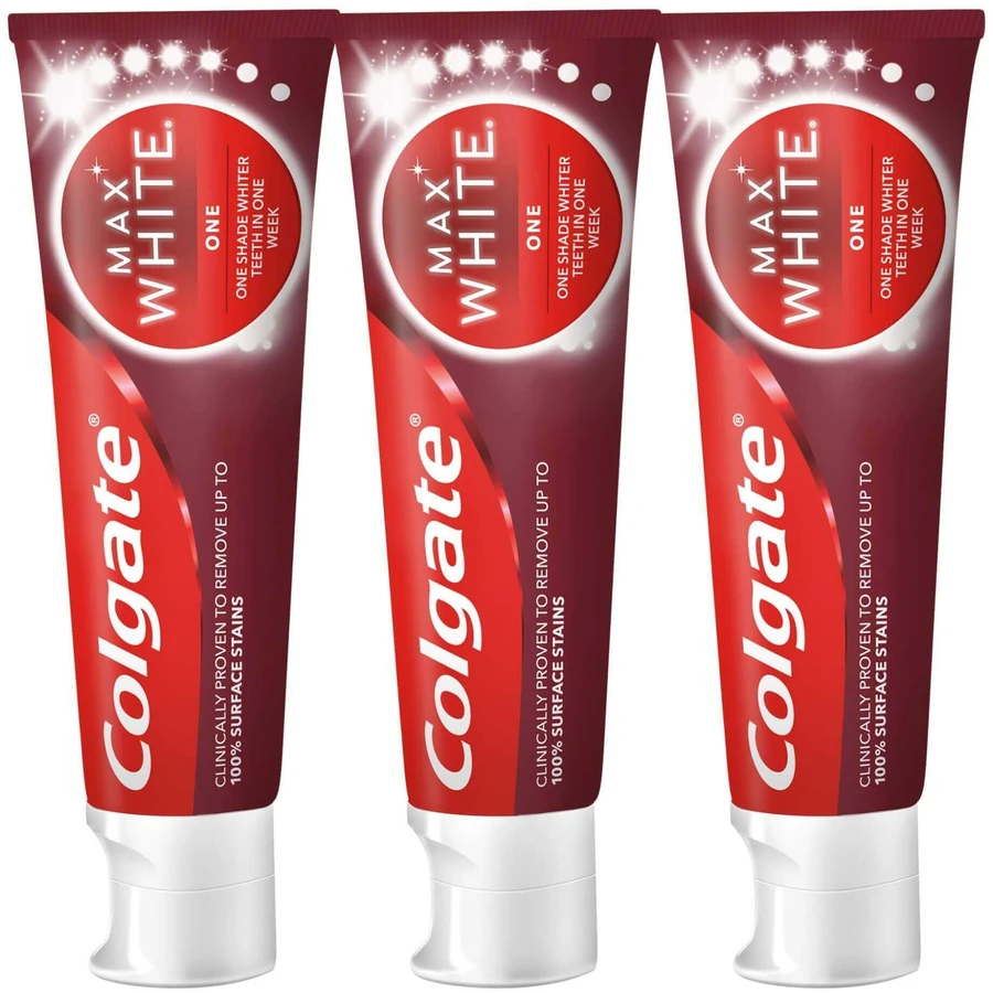 Colgate Max White One Sensational Mint Зубная паста 3 x 75 мл: цены и характеристики