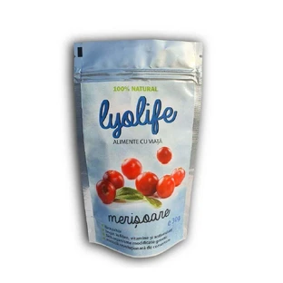Lyolife, Lyolife, Клюква сублимированная, 30 гр, Lyolife