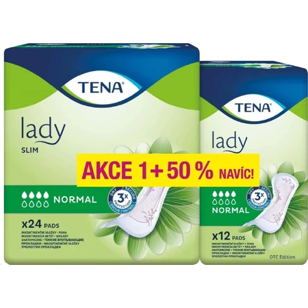 Tena Lady Slim Normal Прокладки при недержании 36 шт.: цены и характеристики