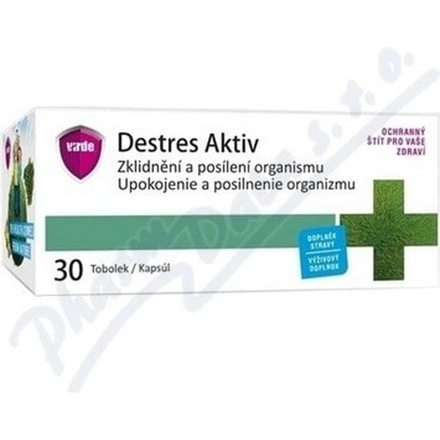 VIRDE DESTRES AKTIV 1×30 cps, харчова добавка: ціни та характеристики