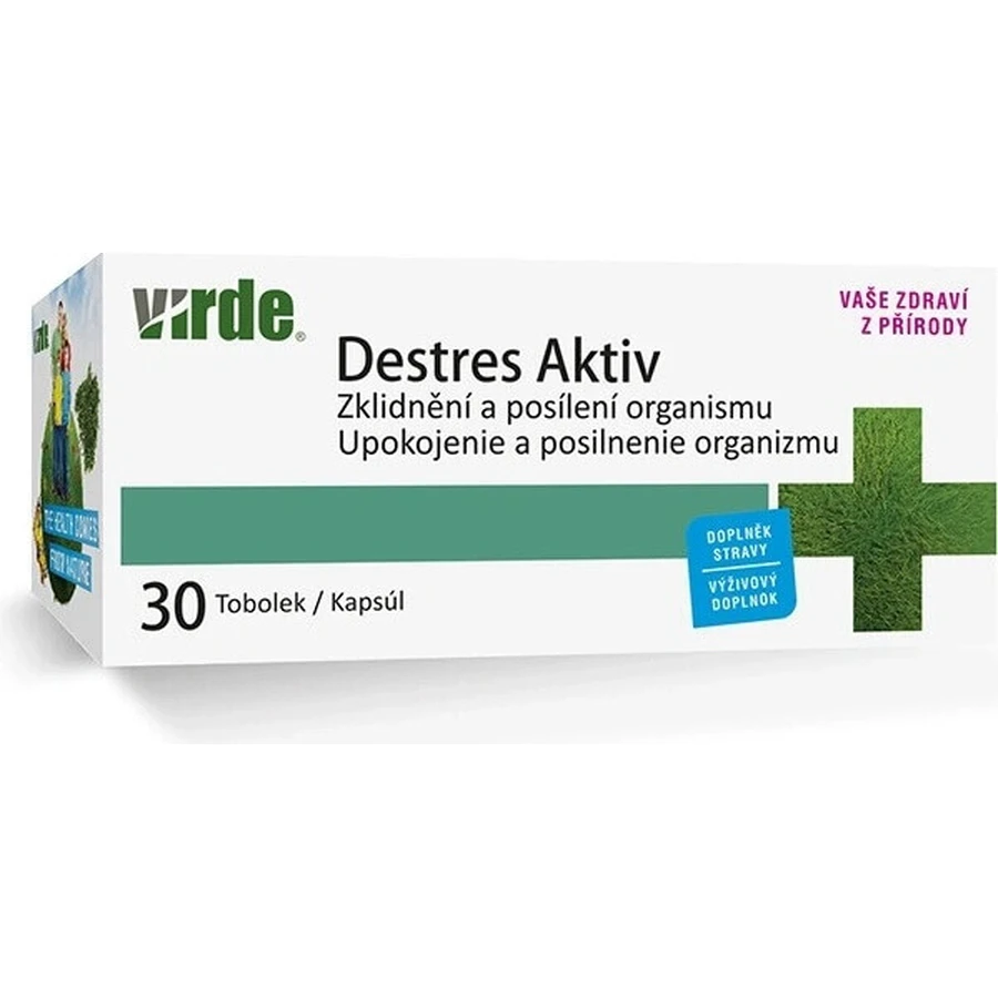 VIRDE DESTRES AKTIV 1×30 cps, харчова добавка: ціни та характеристики