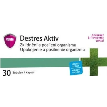 VIRDE DESTRES AKTIV 1×30 cps, харчова добавка: ціни та характеристики