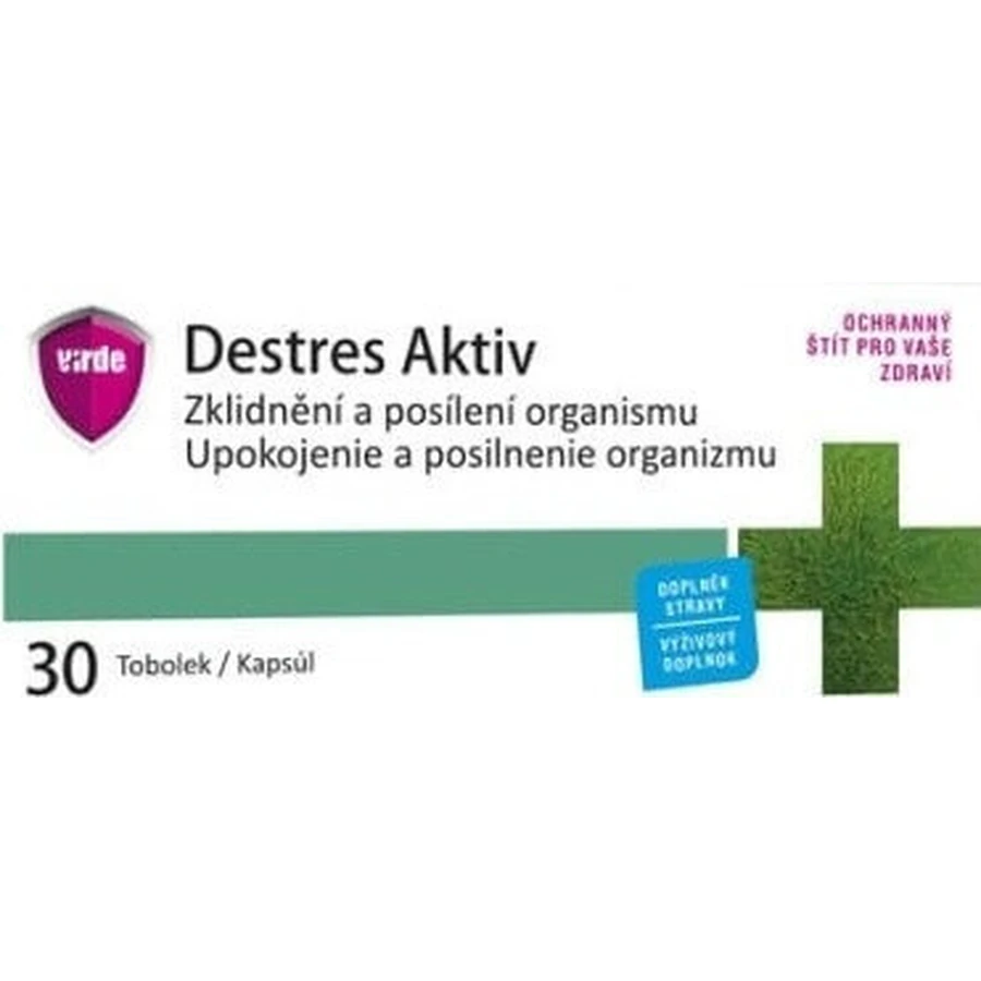 VIRDE DESTRES AKTIV 1×30 cps, харчова добавка: ціни та характеристики