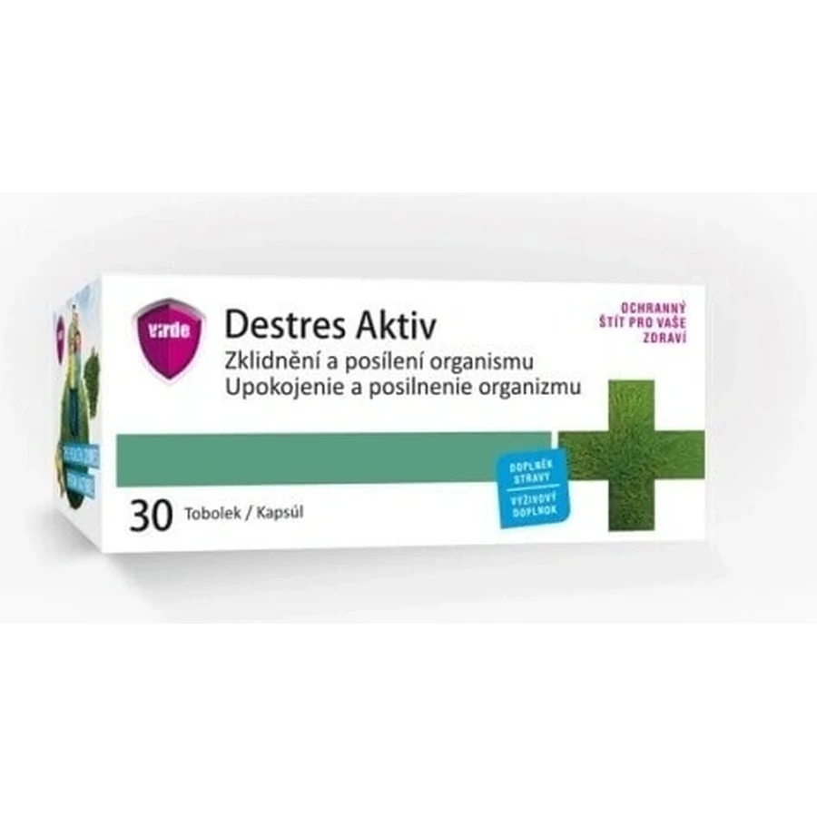 VIRDE DESTRES AKTIV 1×30 cps, харчова добавка: ціни та характеристики