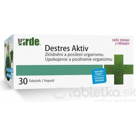 VIRDE DESTRES AKTIV 1×30 cps, харчова добавка: ціни та характеристики
