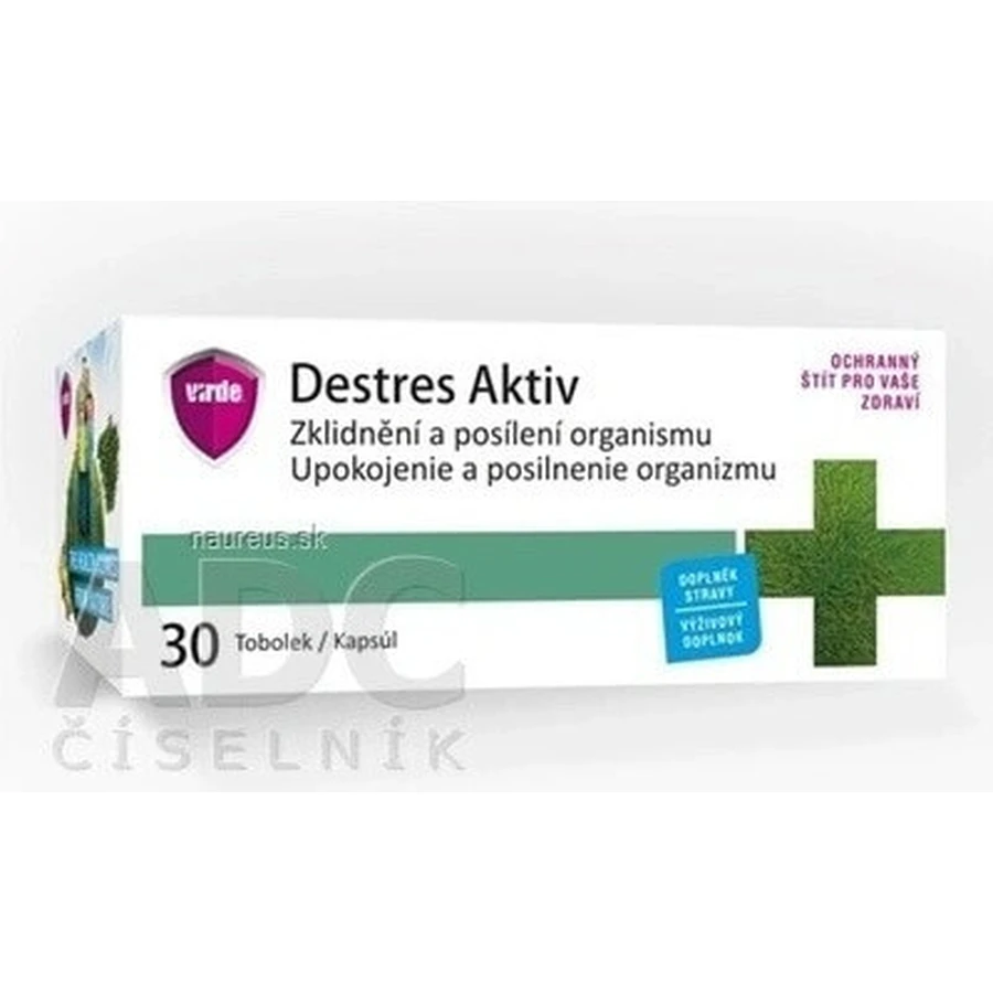 VIRDE DESTRES AKTIV 1×30 cps, харчова добавка: ціни та характеристики