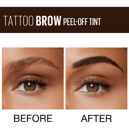 Maybelline New York Brow Tattoo Dark Brown Полуперманентный цвет для обоих 4,6 г: цены и характеристики