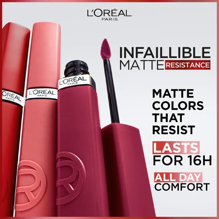 L'Oréal Paris Infaillible Matte Resistance 210 Tropical Vacay помада, 5 мл: цены и характеристики