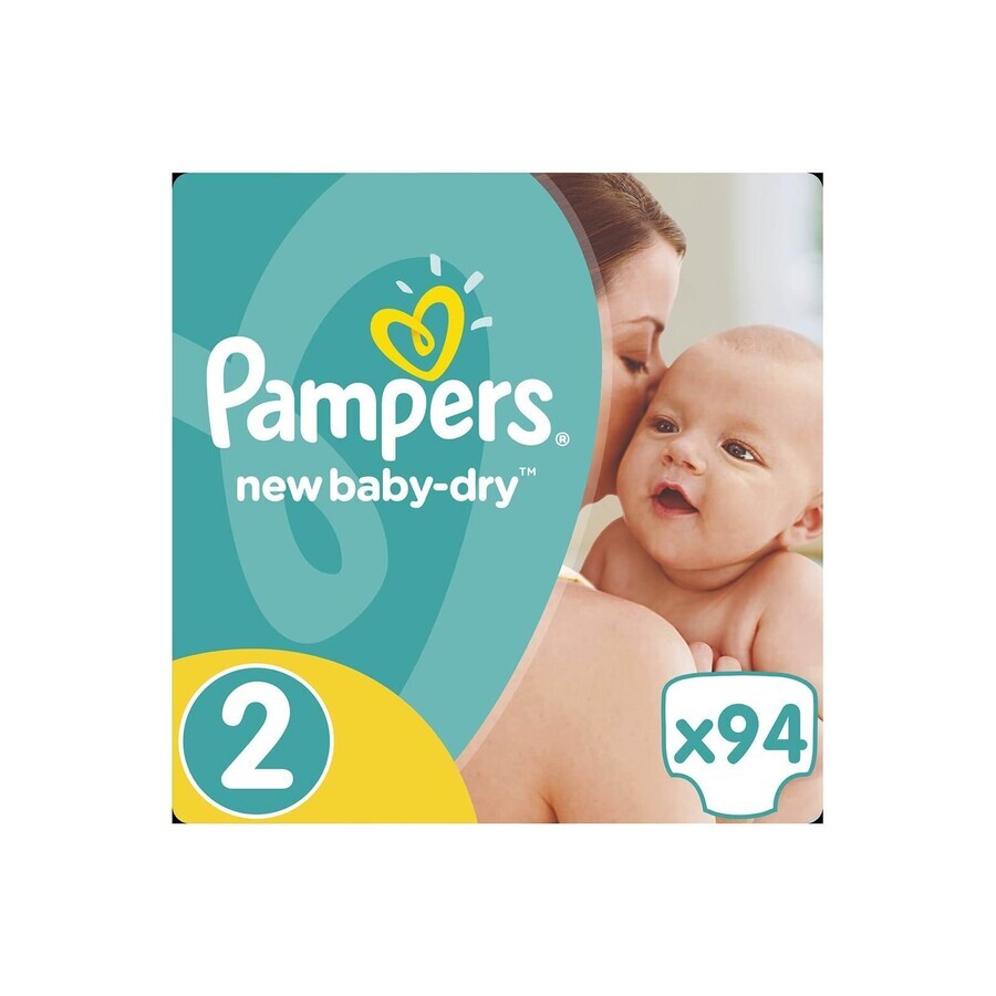 Підгузки Pampers New Baby-Dry Mini 2 3-6 кг 94 шт: ціни та характеристики