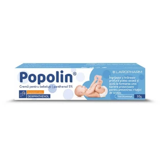 Детский крем Laropharm Popolin с пантенолом 5%, 30 г