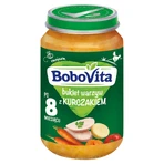 BoboVita Обід, овочевий букет з куркою, після 8 місяців, 190 г: ціни та характеристики