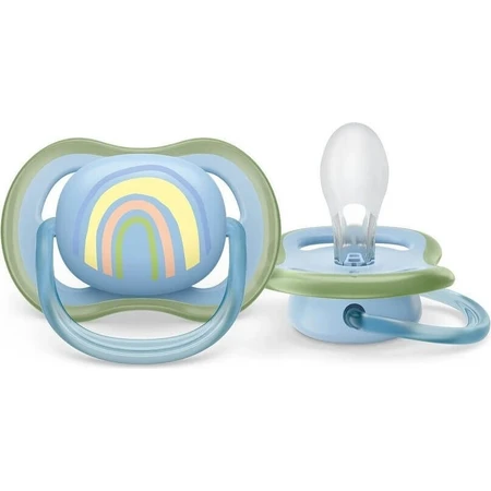 Philips AVENT Пустышка Ultra air picture 0-6м радуга 1шт 1×1шт, пустышка: цены и характеристики