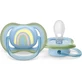 Philips AVENT Пустышка Ultra air picture 0-6м радуга 1шт 1×1шт, пустышка