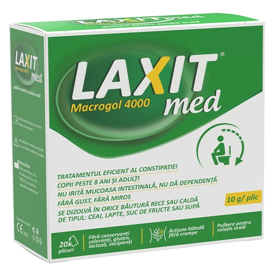 Лаксит Мед, 20 пакетиков по 10 г, Fiterman Pharma: цены и характеристики