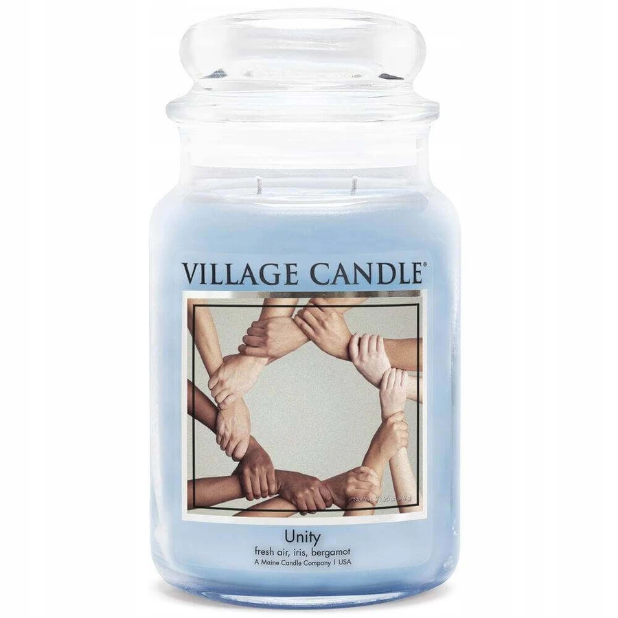Village Candle Ароматична свічка в склі - Єдність - Unity, кришка 1×1 шт: ціни та характеристики