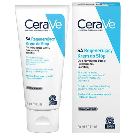 Крем для ніг CeraVe SA, регенерувальний, 88 мл: ціни та характеристики