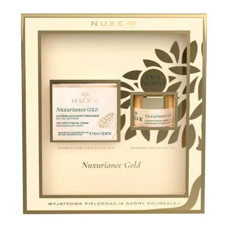 Набор Nuxe Nuxuriance Gold, масляный крем для лица, 50 мл + бальзам для глаз, 15 мл: цены и характеристики
