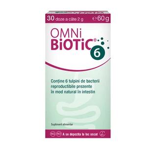 ОмниБиотик 6 Institut AllergoSan (OmniBiotic), 60 г