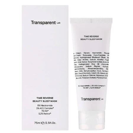Маска для обличчя Transparent Lab Time Reverse Beauty Sleep Mask антивікова, 75 мл: ціни та характеристики