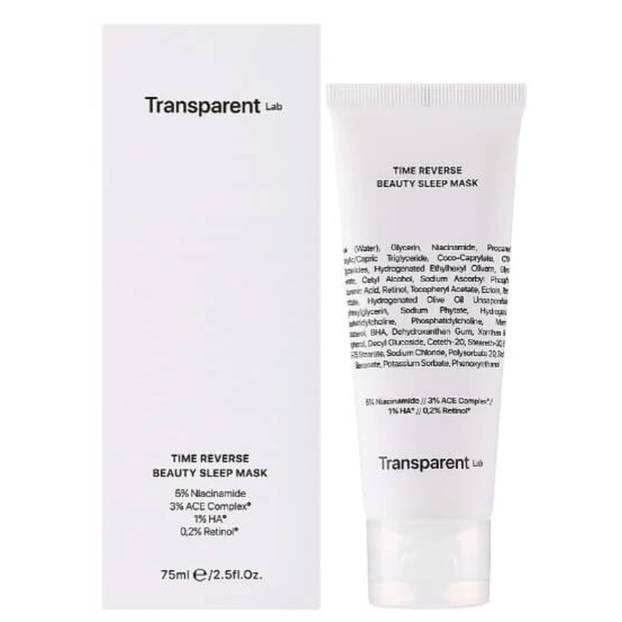Маска для обличчя Transparent Lab Time Reverse Beauty Sleep Mask антивікова, 75 мл: ціни та характеристики