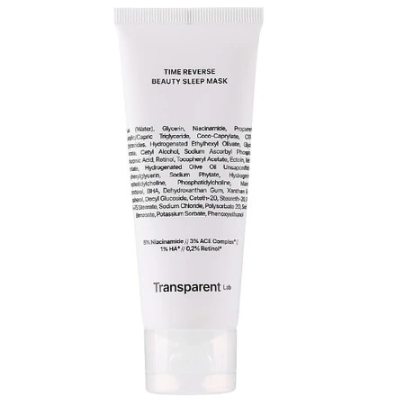 Маска для обличчя Transparent Lab Time Reverse Beauty Sleep Mask антивікова, 75 мл: ціни та характеристики
