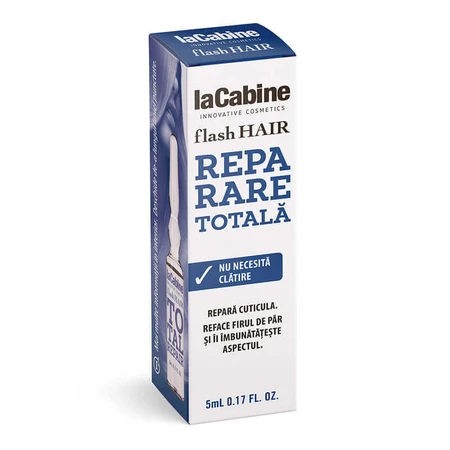 Флеш-відновлення волосся, 1 флакон х 5 мл, La Cabine, Total Repair, 1 флакон х 5 мл, La Cabine: ціни та характеристики