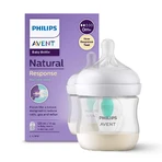 Avent Natural Response, пляшечка з чутливою соскою, з клапаном AirFree, швидкість потоку 2, SCY670/01, від народження, 125 мл: ціни та характеристики