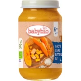 BABYBIO органическая морковь тыква и риа 1×200 г, органические овощи