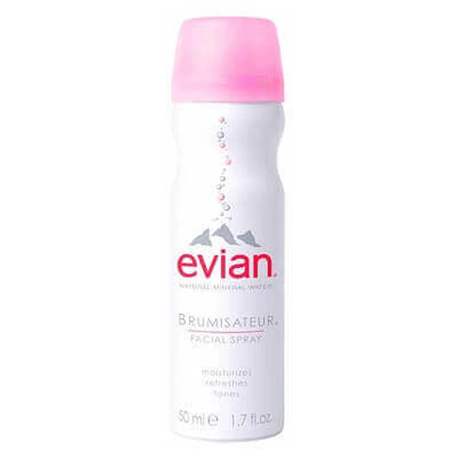 Природна мінеральна вода, 50 мл, Evian: ціни та характеристики