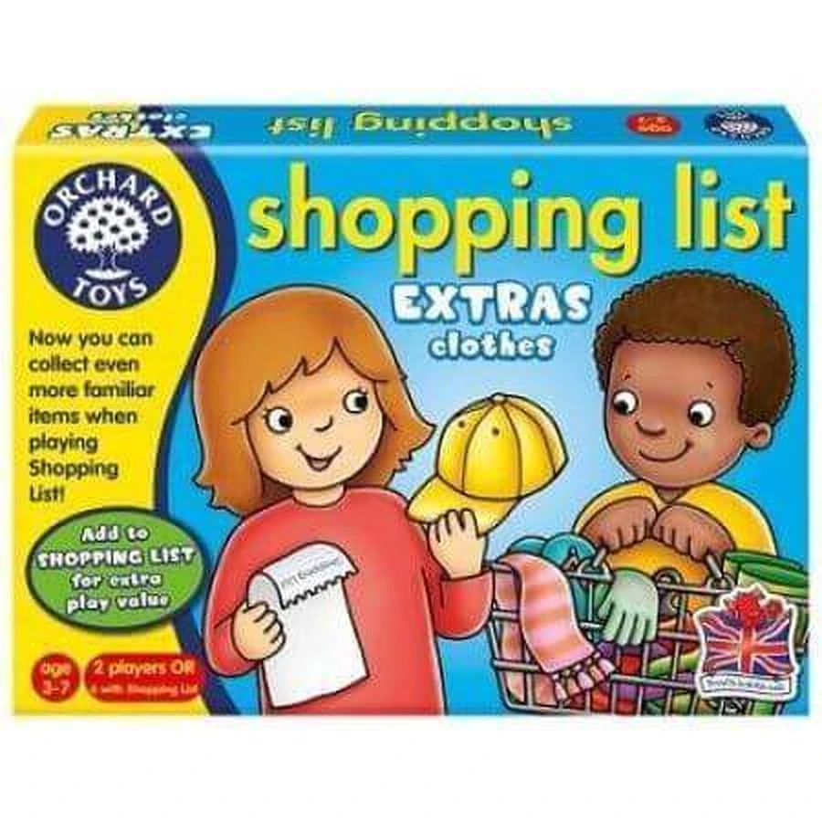 Навчальна гра зі списком покупок, Мій гардероб, Orchard Toys: ціни та характеристики