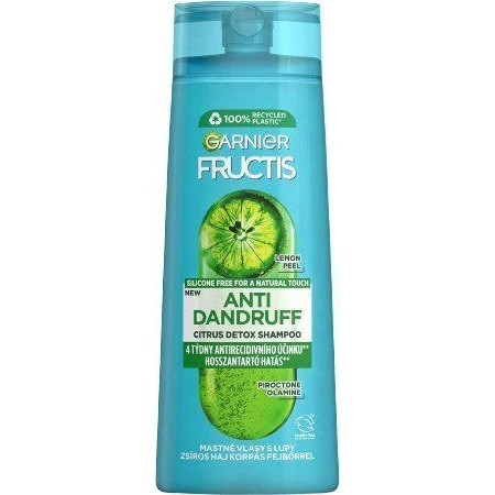 Garnier Fructis Цитрусовий шампунь проти лупи для жирного волосся з лупою, 250 мл: ціни та характеристики