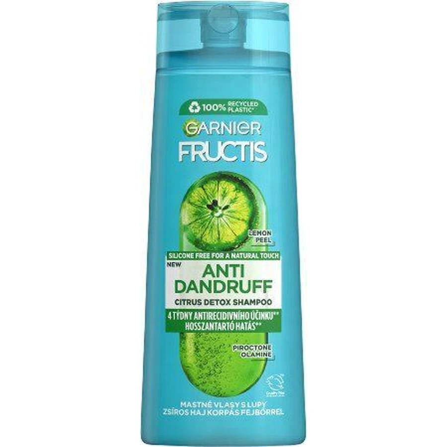 Garnier Fructis Цитрусовий шампунь проти лупи для жирного волосся з лупою, 250 мл: ціни та характеристики