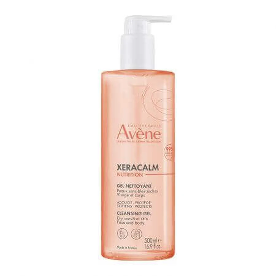 Очищувальний гель Xeracalm Nutrition, 500 мл, Avene: ціни та характеристики