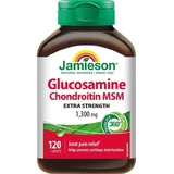 JAMIESON GLUCOSAMINE CHONDROITIN MSM 1300 мг 1×120 табл, пищевая добавка
