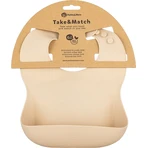 Petite&Mars Силиконовый нагрудник Take&Match Desert Sand 6м+: цены и характеристики