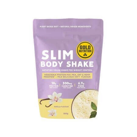 Коктейль Slim Body с ванильным вкусом, 300 г, Gold Nutrition: цены и характеристики