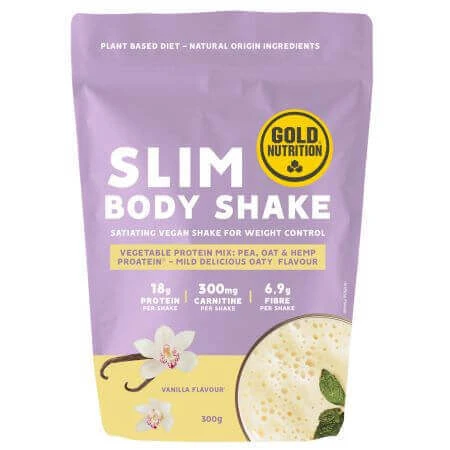 Коктейль Slim Body с ванильным вкусом, 300 г, Gold Nutrition: цены и характеристики