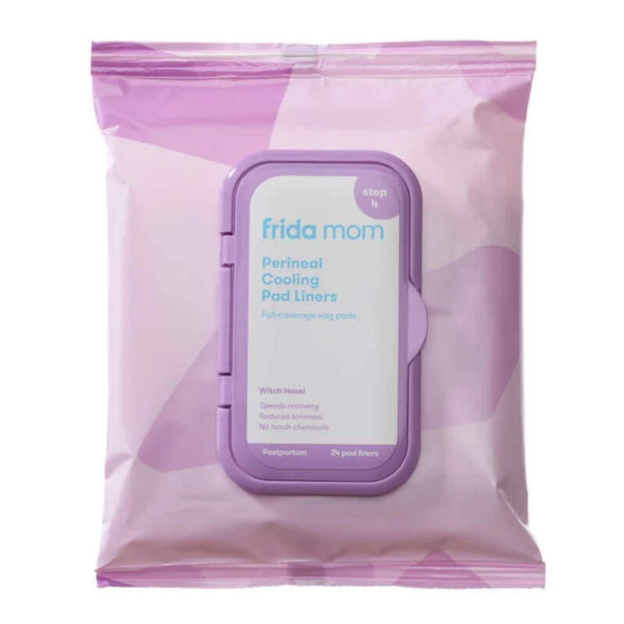 Подкладки Frida Mom Perineal Cooling Pad Liners с гамамелисом, послеродовые, успокаивающие, 24 шт.: цены и характеристики