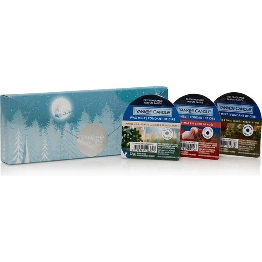 Подарунковий набір Yankee Candle 3x Ароматизований віск 1×1 шт, подарунковий набір: ціни та характеристики
