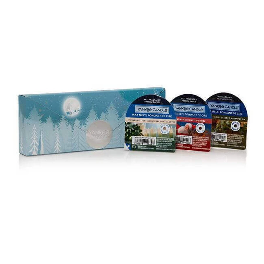 Подарунковий набір Yankee Candle 3x Ароматизований віск 1×1 шт, подарунковий набір: ціни та характеристики