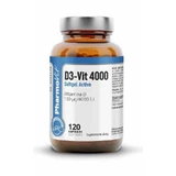 D3-Vit 4000 Softgel Active 120 капсул, Pharmovit Clean Label