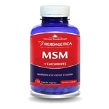 MSM + Cucumin95, 120 капсул, Herbagetica