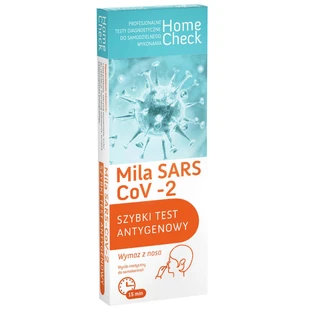 Home Check Test Mila SARS-COV-2, експрес-тест на антиген з носового мазка, 1 шт.