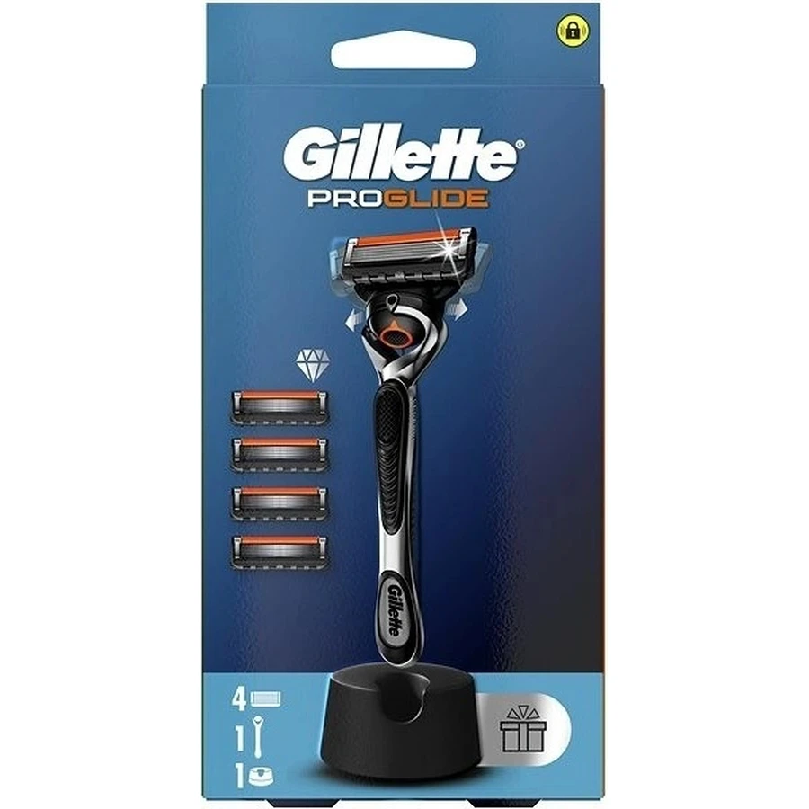 Бритва Gillette Proglide + головки 4шт 1×1, бритва: цены и характеристики