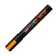 Акриловый маркер PC-5M Medium, темно-оранжевый F4, Posca