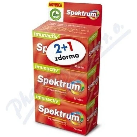 Spektrum Imunaktiv 90 tbl 2+1 Promo VB24 1x1 набір, зручна мультивітамінна упаковка для імунітету: ціни та характеристики