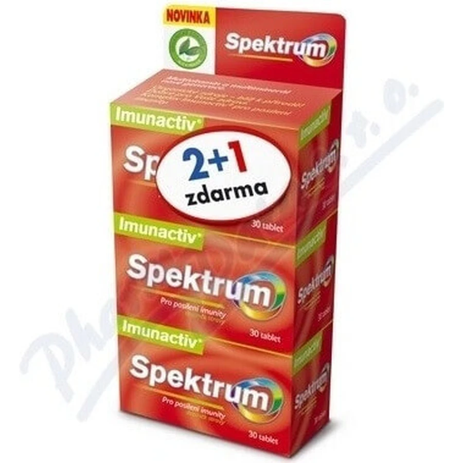 Spektrum Imunaktiv 90 tbl 2+1 Promo VB24 1x1 набір, зручна мультивітамінна упаковка для імунітету: ціни та характеристики