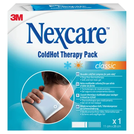 Nexcare ColdHot Classic, холодна подушечка, 11 см х 26 см, 1 шт.: ціни та характеристики