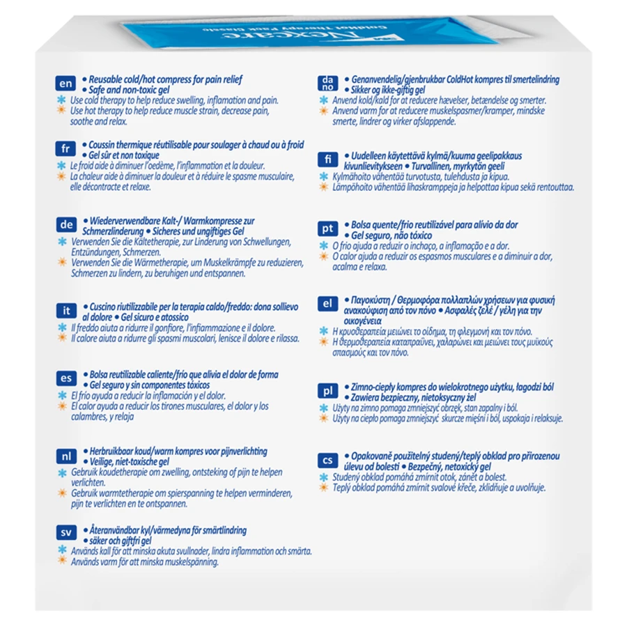 Nexcare ColdHot Classic, холодна подушечка, 11 см х 26 см, 1 шт.: ціни та характеристики