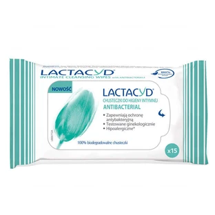 Lactacyd Антибактериальные салфетки для интимной гигиены 15 шт.